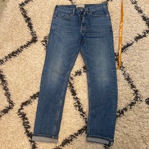 Everlane Selvedge Slim Fit Jean - Mid Indigo Wash